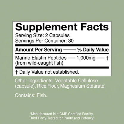 Elastin Peptide Skin Tightening Formula