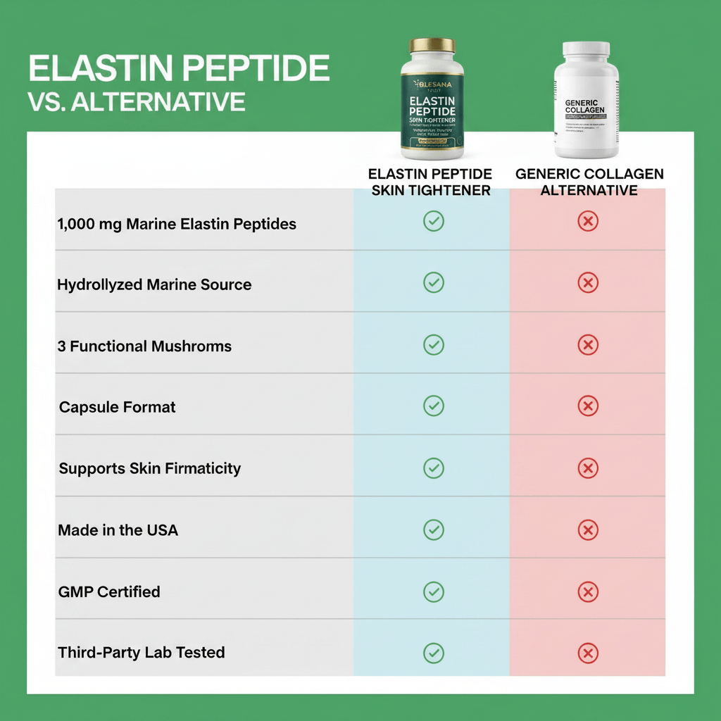 Elastin Peptide Skin Tightening Formula